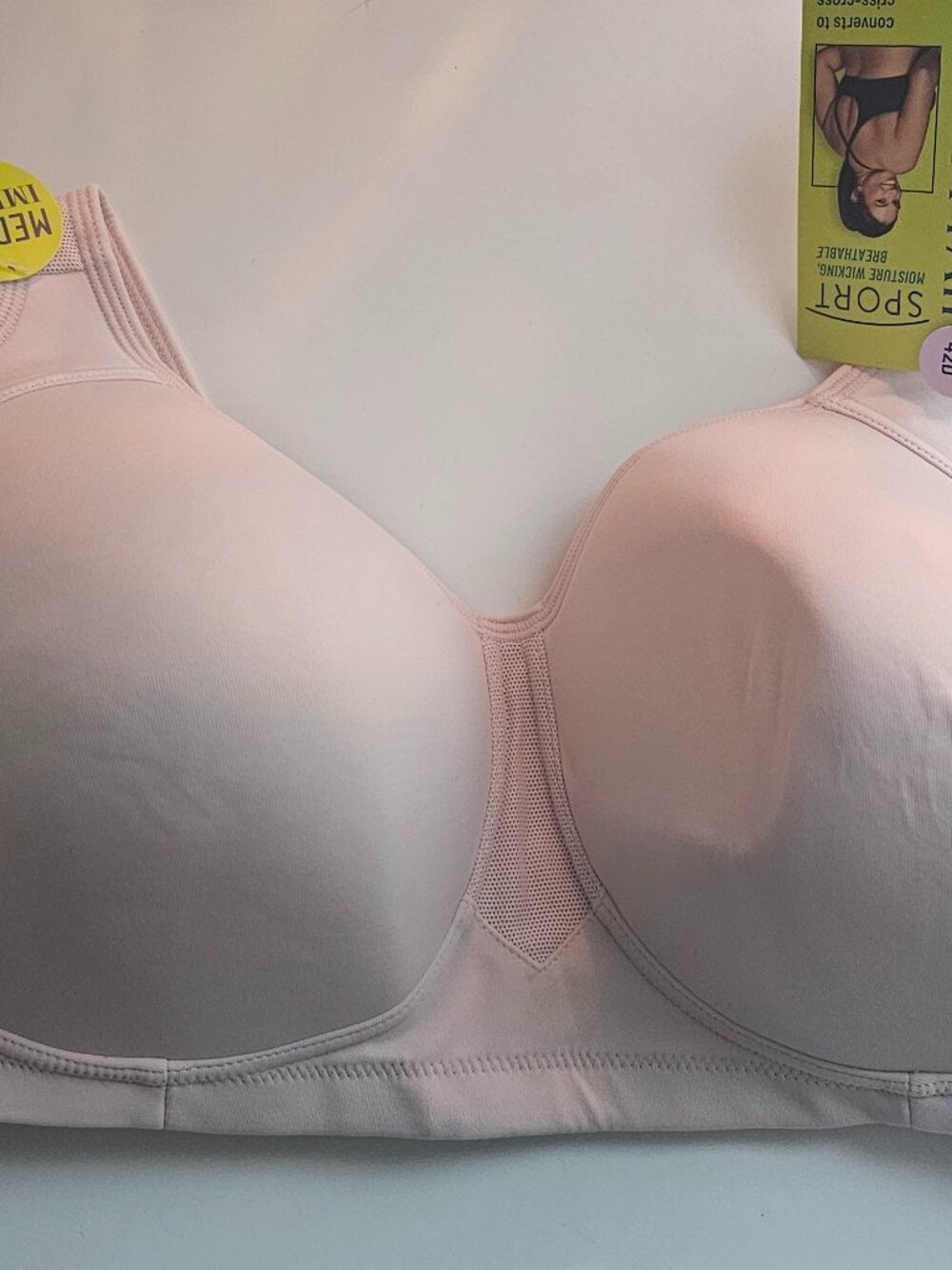Vanity Fair Lingerie® Sport Full-Figure Wireless Bra 71500 Size 42DDD NWT